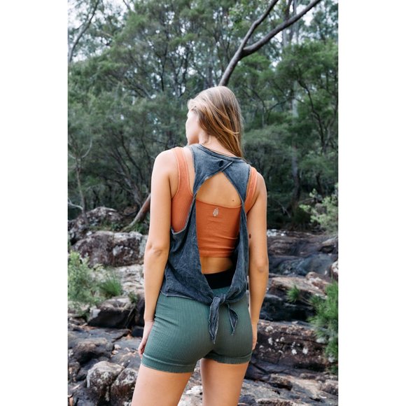 Free People Tops - NWT FP Movement Kickin' It Tank / Black